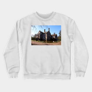 Baddesley Clinton in the spring sunshine Crewneck Sweatshirt